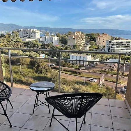 T3 A Louer Vue Mer Ajaccio Apartmán Ajaccio (Corsica)